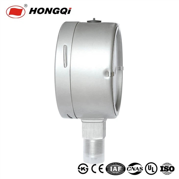 100mm No Liquid/Oil Filling Safety Pressure Gauge Manometer