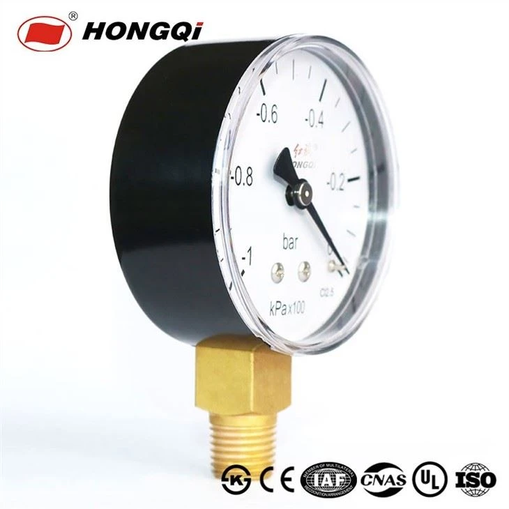 2.4Inches Standard Brass Socket Vacuum Pressure Gauge
