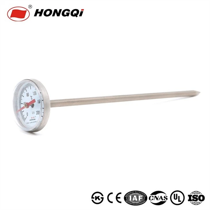 Thermometer for testing