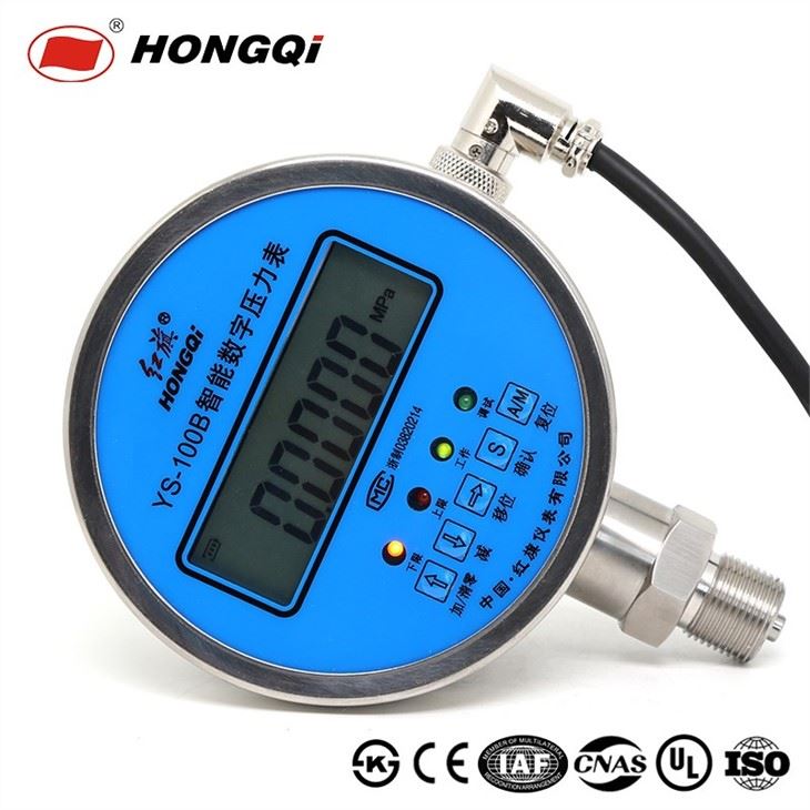 Stainless Steel 316 Vacuum Intelligent Digital Pressure Gauge